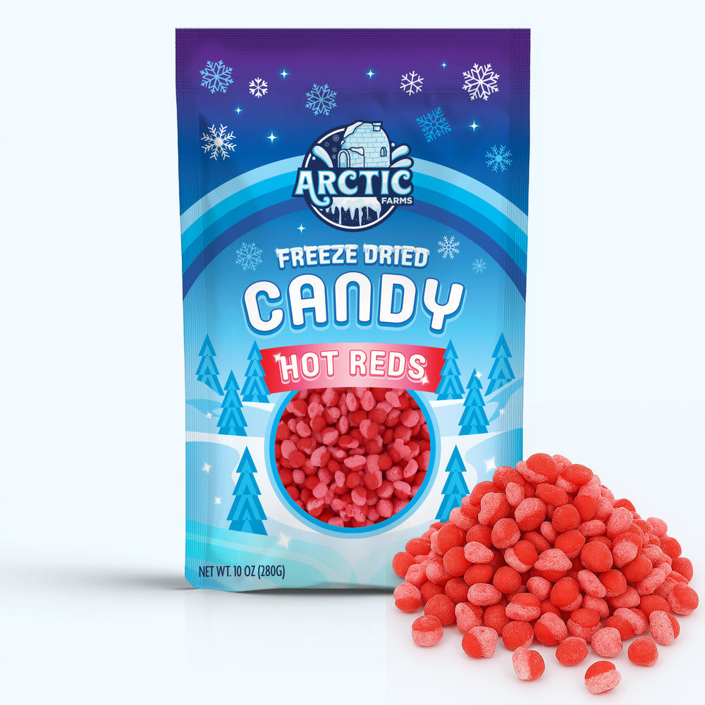 Freeze Dried Hot Reds Candy