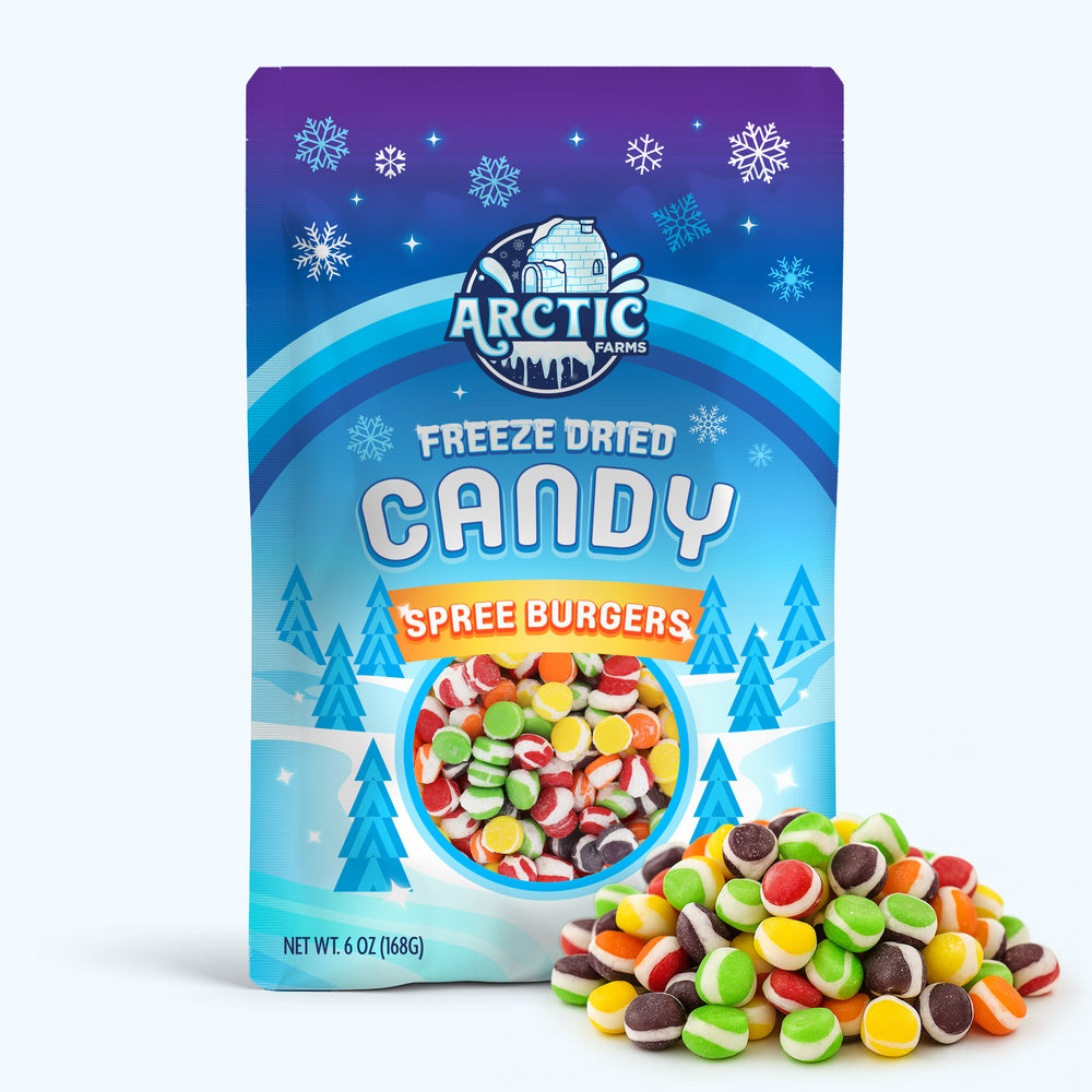 Freeze Dried Spree Burgers Candy