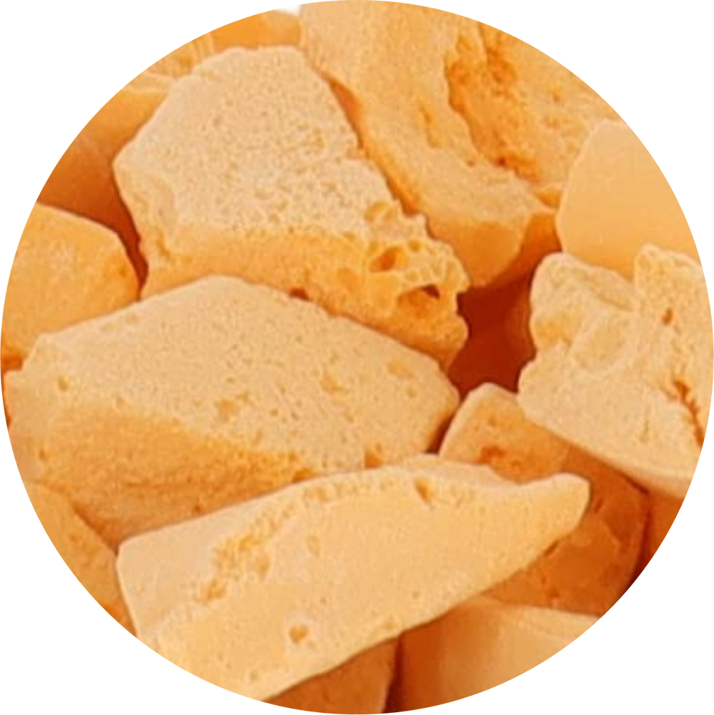 Freeze Dried Mango Ice Cream
