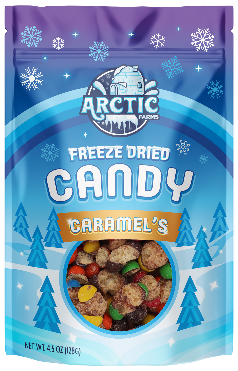 Freeze Dried Caramel's Chocolate Candy