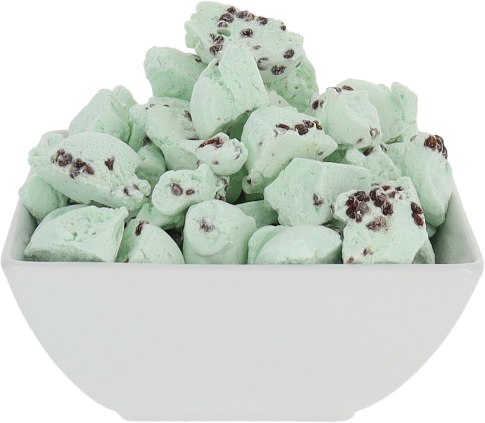 Freeze Dried Mint Chip Ice Cream