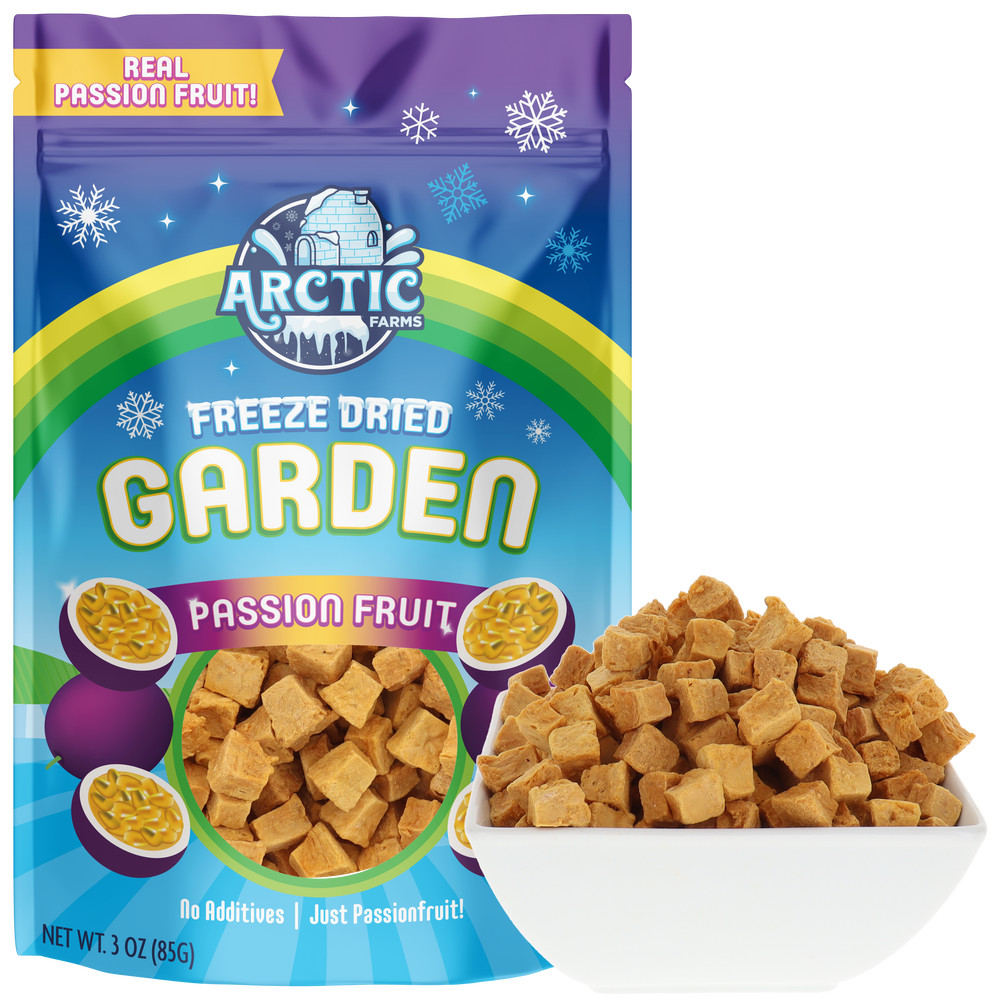 Freeze Dried Passion Fruit Bag with Bowl