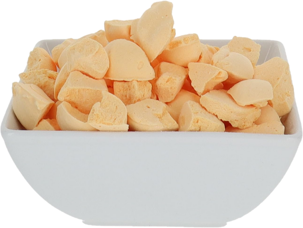 Freeze Dried Peach Ice Cream