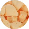 Freeze Dried Peach Ice Cream