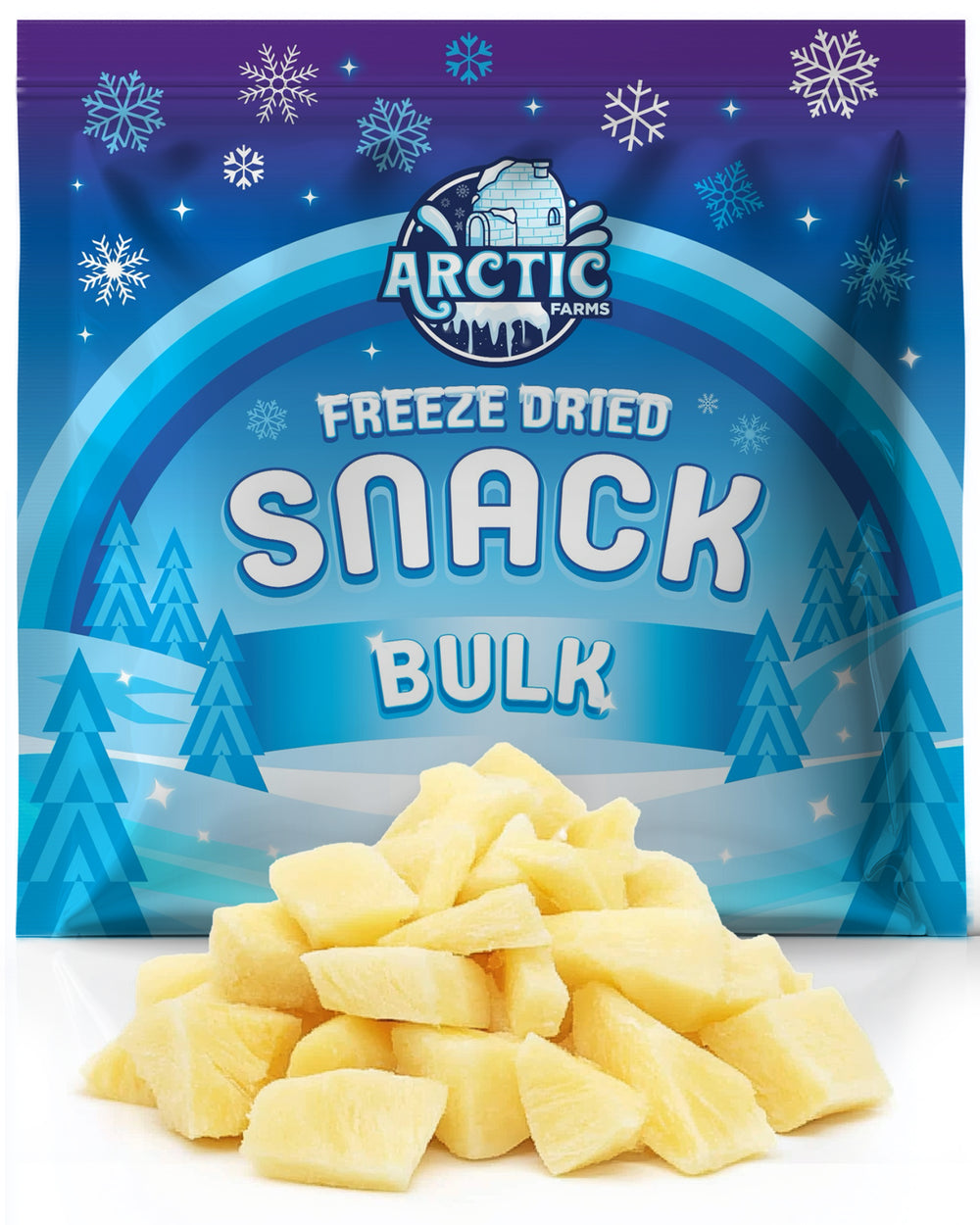 Freeze Dried Pineapple