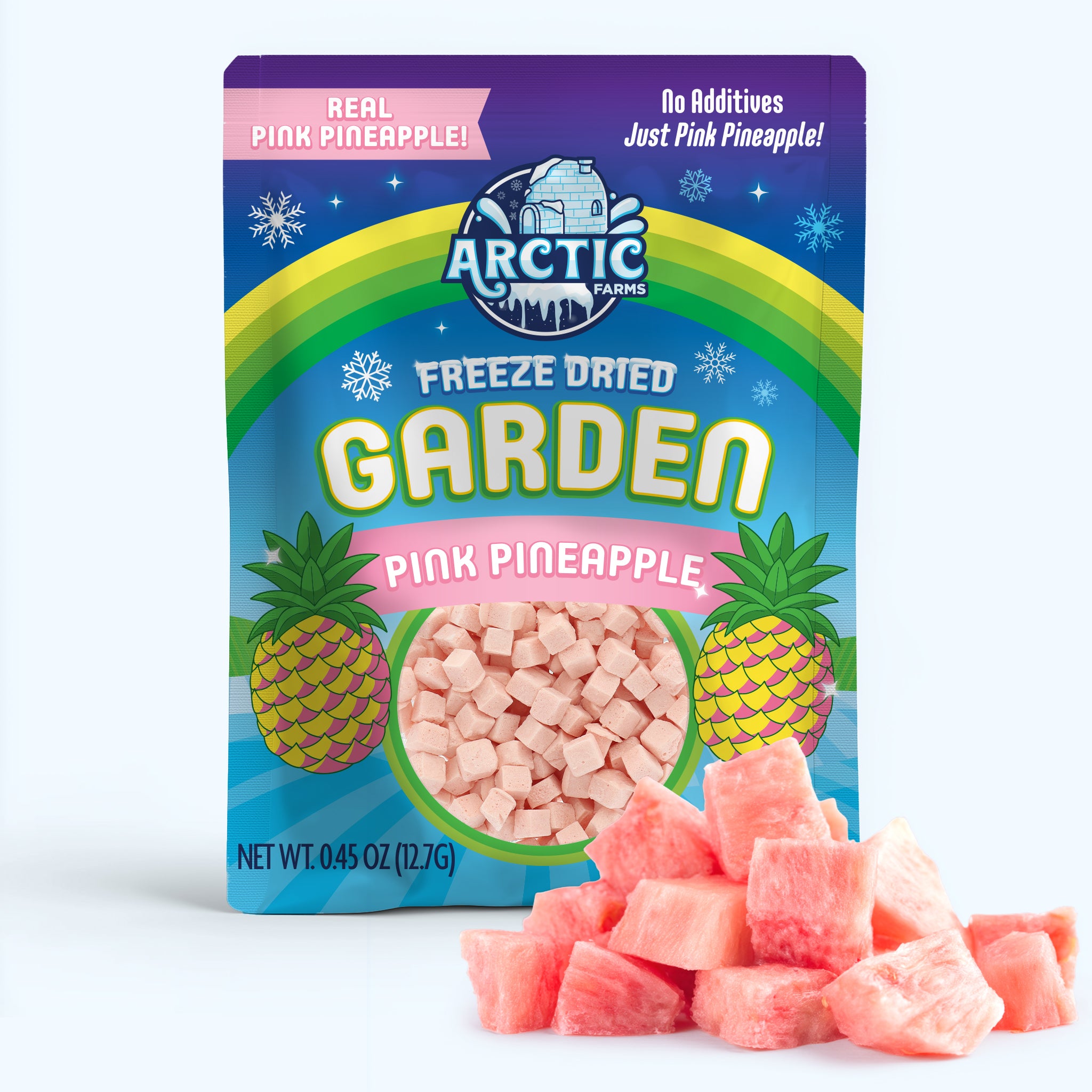 Freeze Dried Pink Pineapple