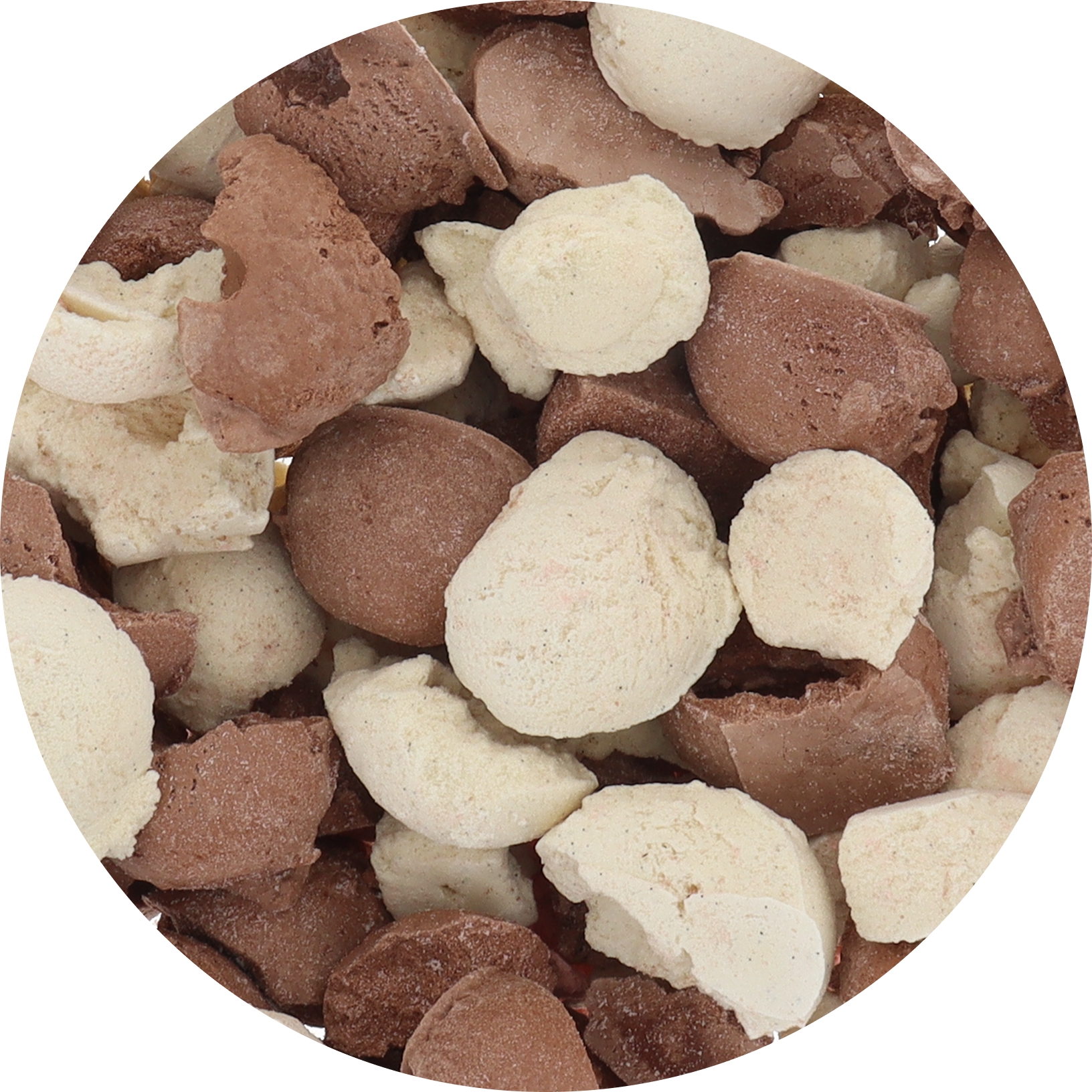 Protein Freeze‑Dried Ice Cream (Zero Added Sugar) — Vanilla Chocolate Mix