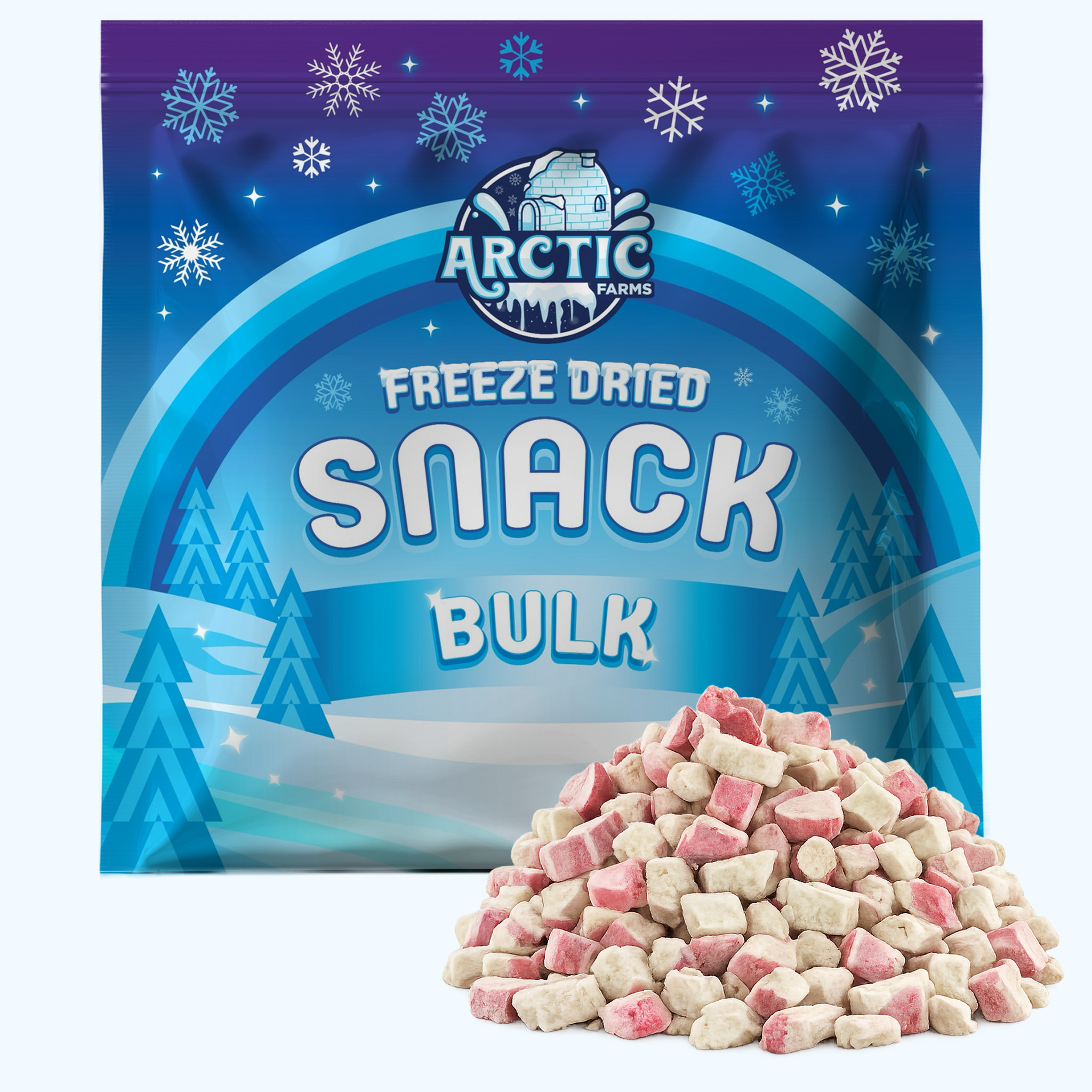 Freeze Dried Red Rhubarb