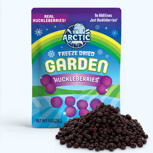 Freeze Dried Wild Blue Huckleberries