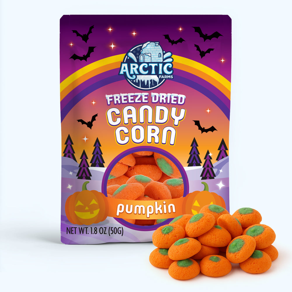 Freeze Dried Candy Corn Halloween Edition