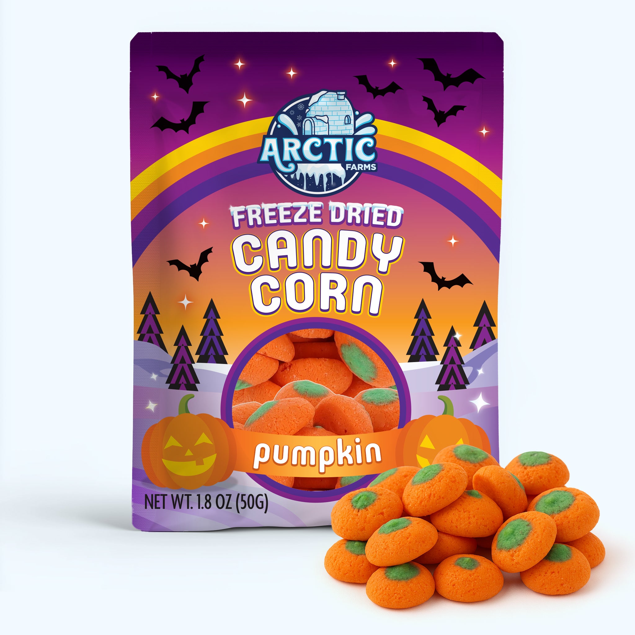 Freeze Dried Candy Corn Halloween Edition