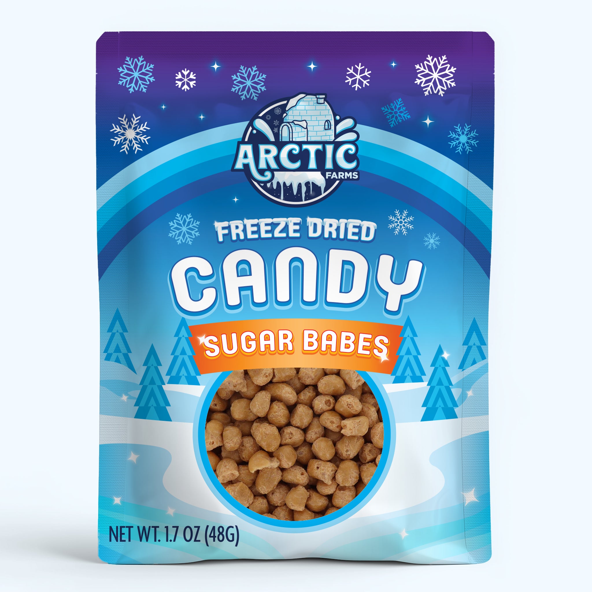 Freeze Dried Sugar Caramel Babes Candy