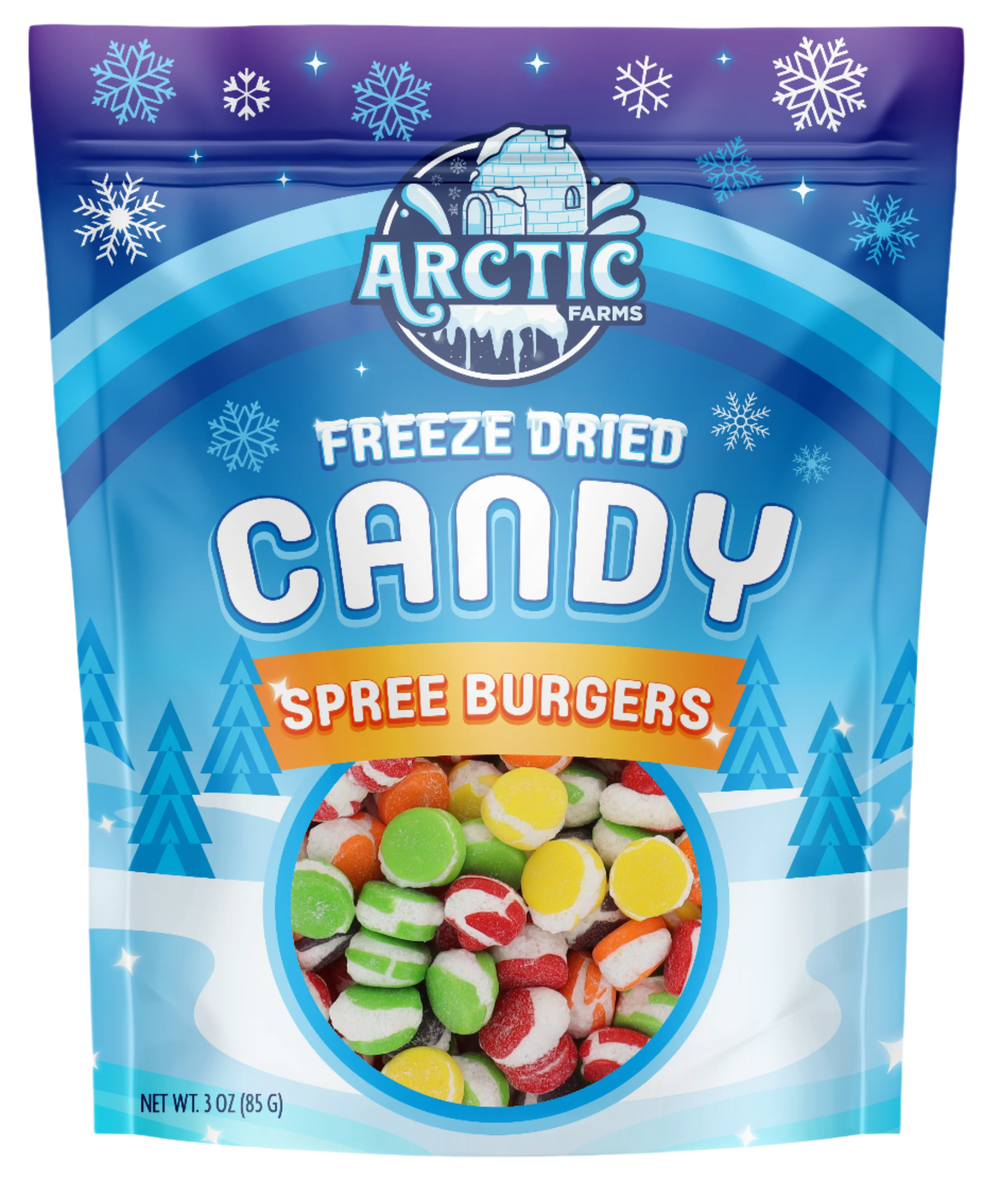 Freeze Dried Spree Burgers Candy