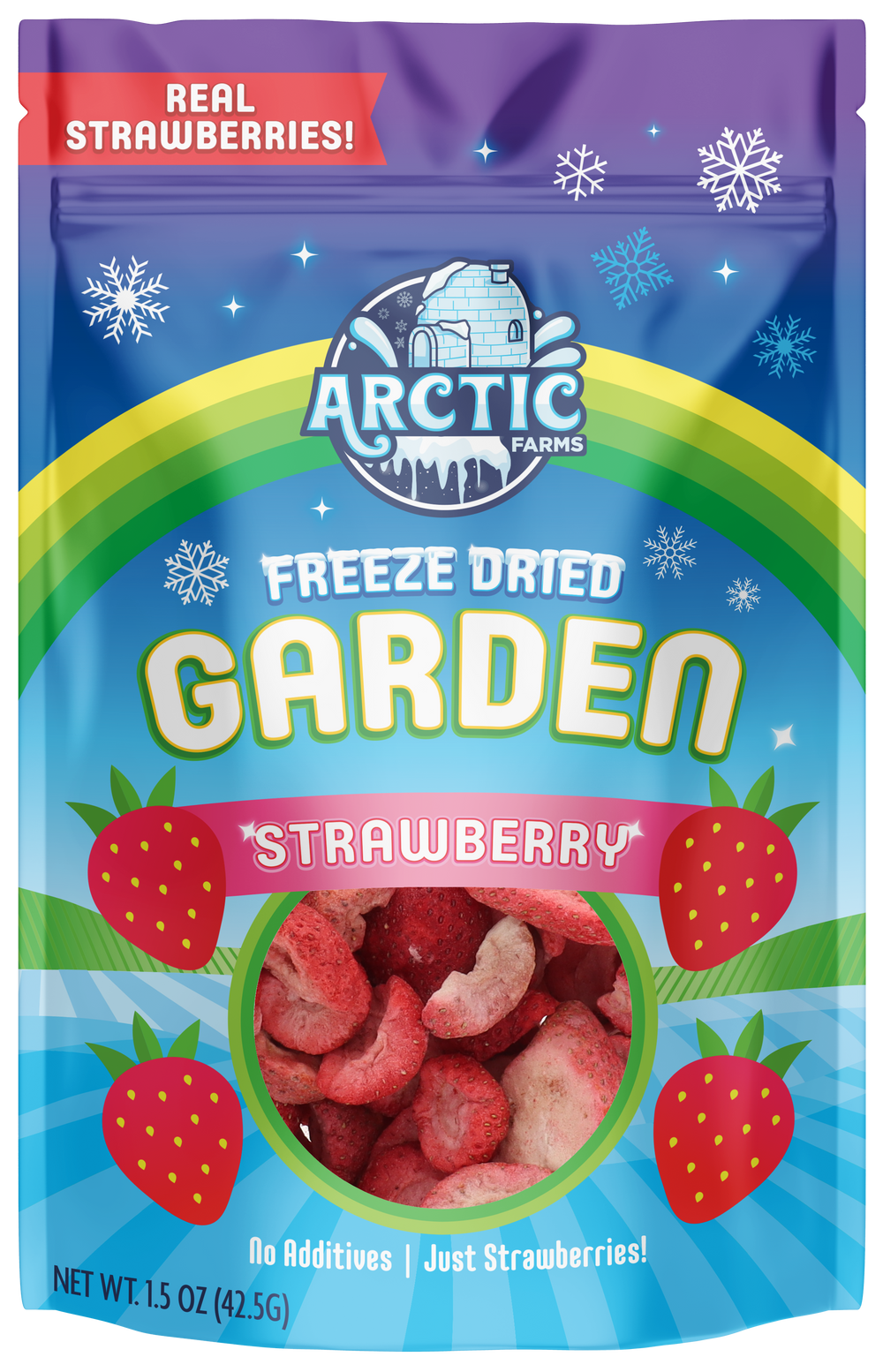 Freeze Dried Organic Strawberry Slices