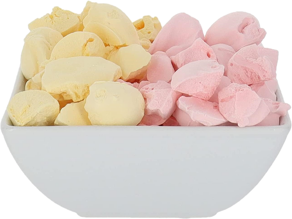 Freeze Dried Strawberry Banana Mix Ice Cream