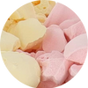 Freeze Dried Strawberry Banana Mix Ice Cream