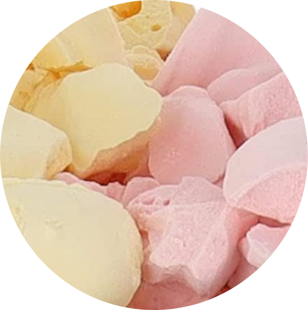Freeze Dried Strawberry Banana Mix Ice Cream