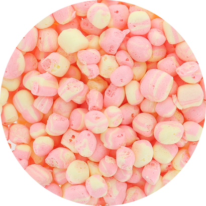 Freeze Dried Candy Salt Water Taffy (Strawberry Banana)