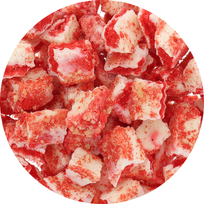 Freeze Dried Strawberry Shortcake Desert Ice Cream Bar Bites