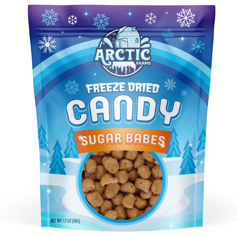 Freeze Dried Sugar Caramel Babes Candy