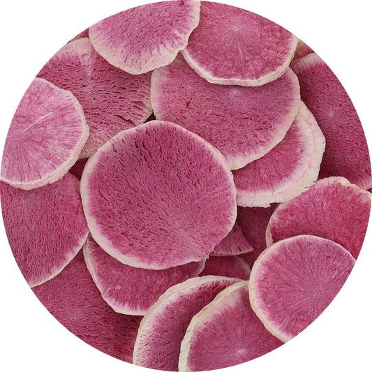 Freeze Dried Watermelon Radish Chips