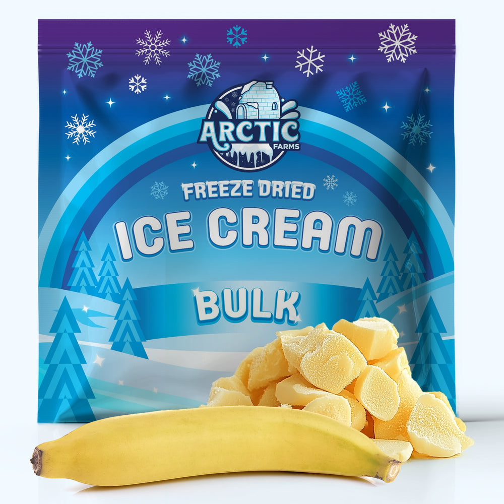 Freeze Dried Ice Cream That Does Not Melt (Bits) Banana