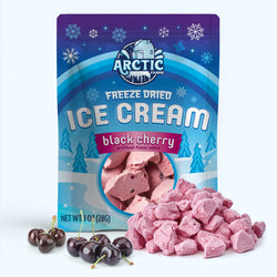 Freeze Dried Ice Cream That Does Not Melt (Bits) Black Cherry