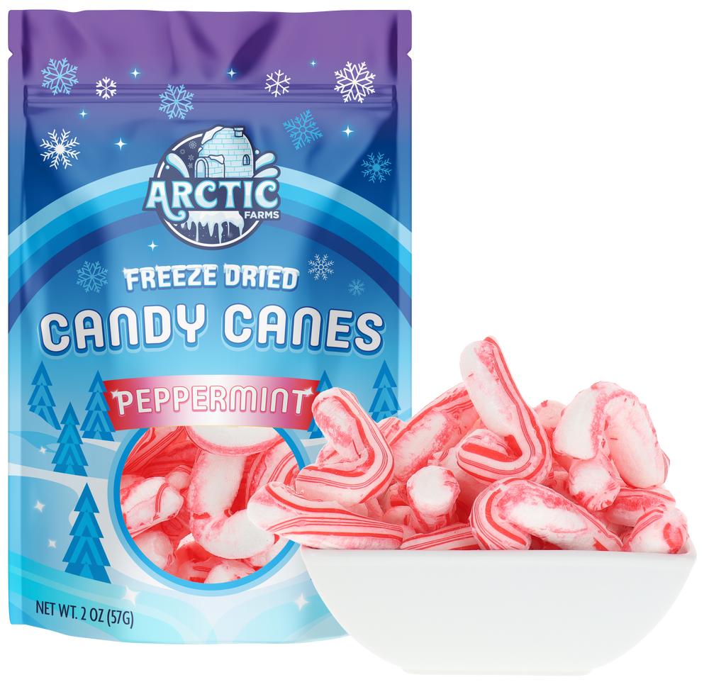 Freeze Dried Candy Canes