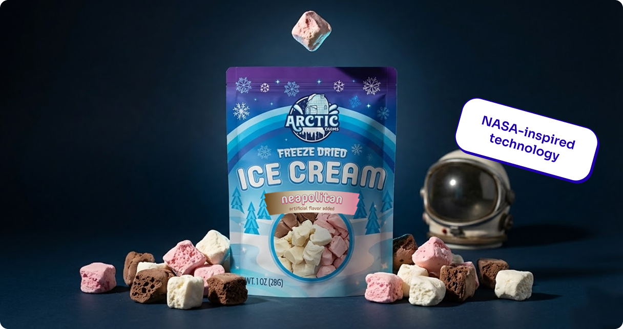 The snacks NASA inspired. We just made it delicious.