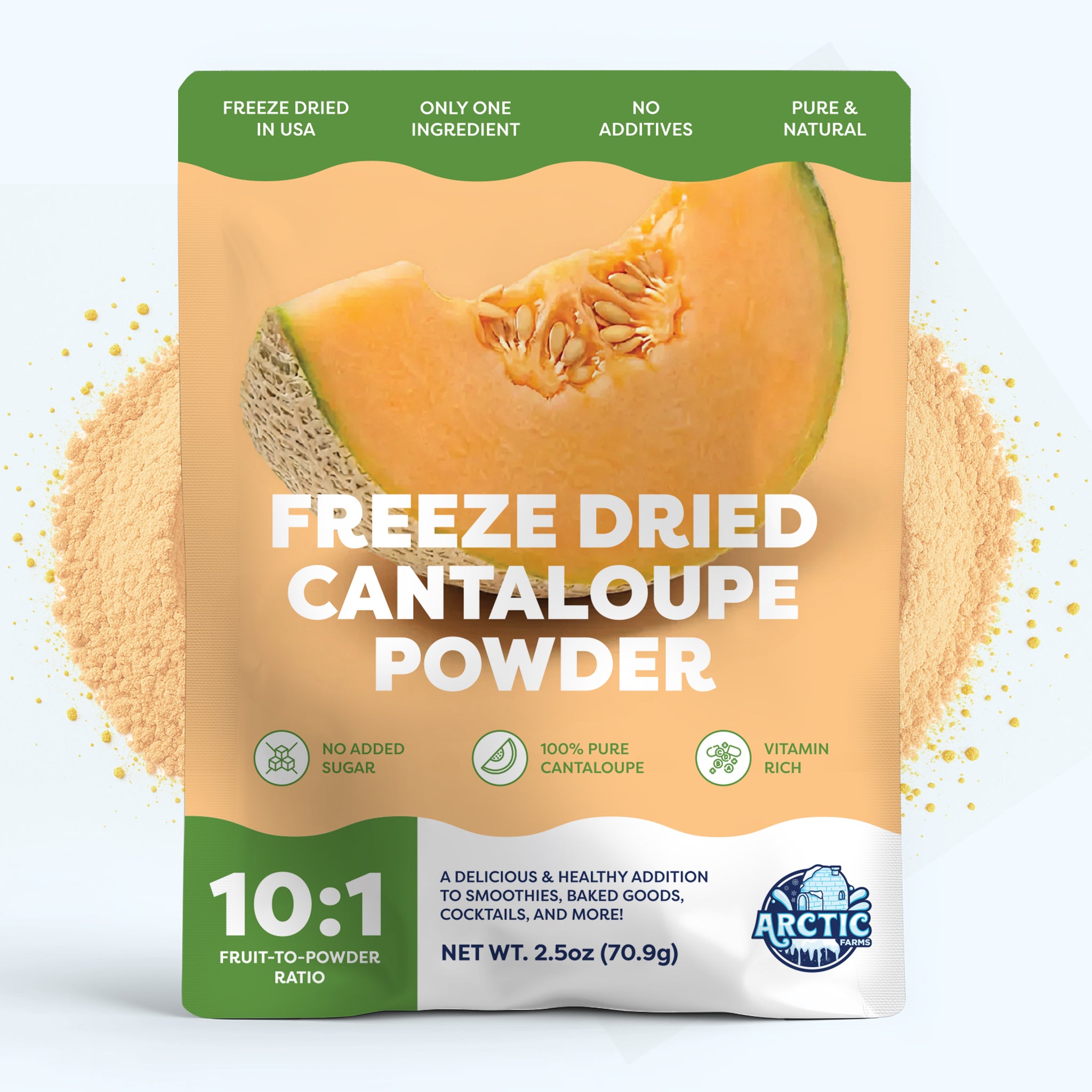 Freeze Dried Cantaloupe Powder