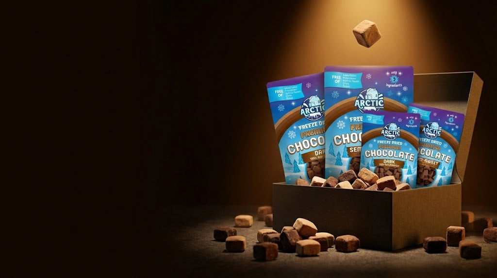 Freeze dried chocolate is here.