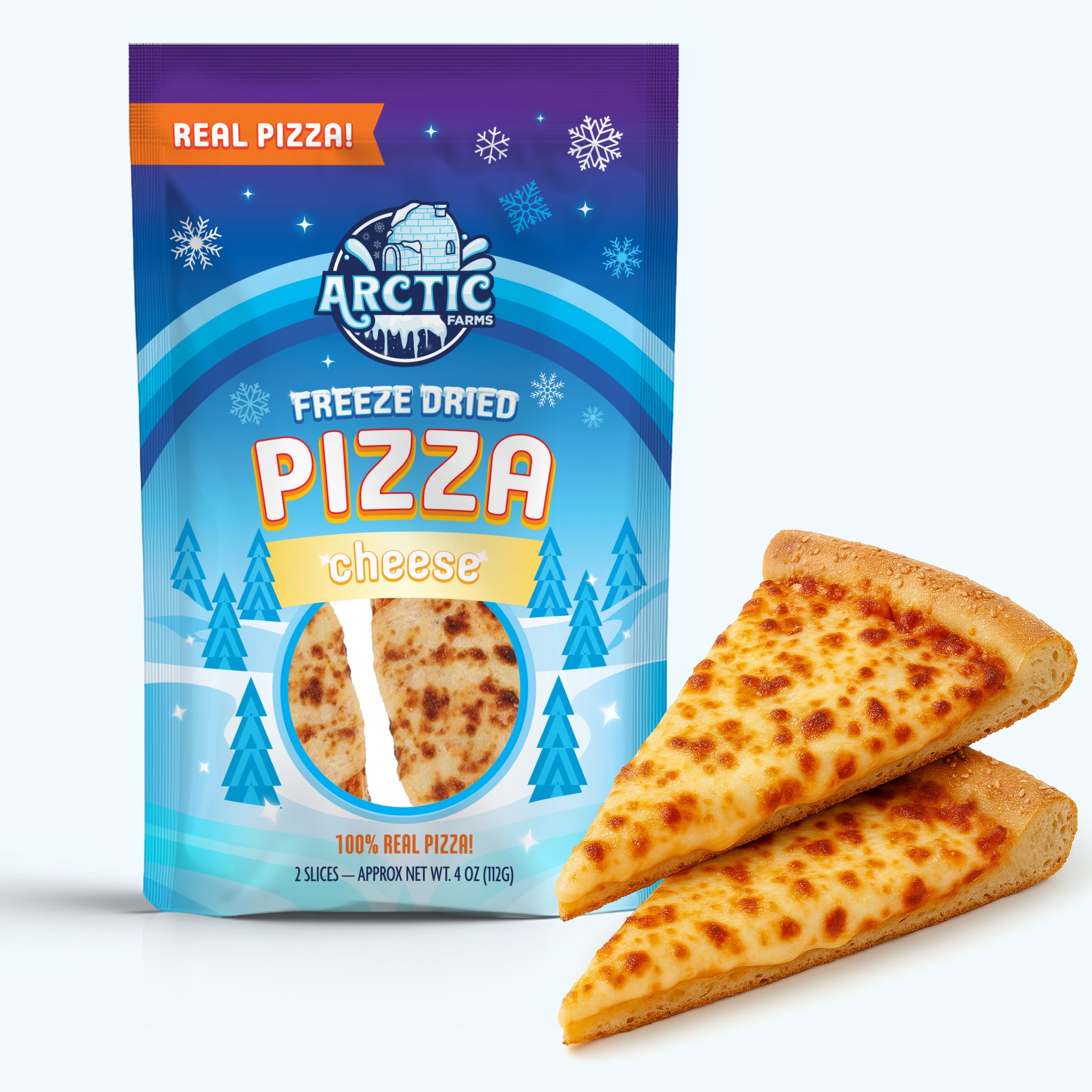 Freeze Dried Cheese Pizza Snack