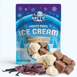 Freeze Dried Ice Cream That Does Not Melt (Bits) Chocolate Vanilla