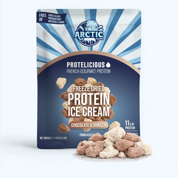 Freeze‑Dried Protein Ice Cream (Zero Added Sugar) — Vanilla Chocolate