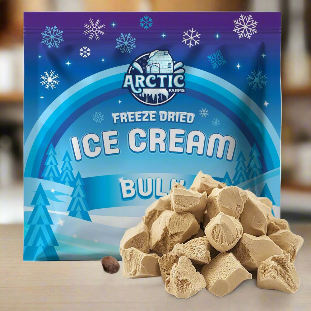 Freeze Dried Coffee Ice Cream