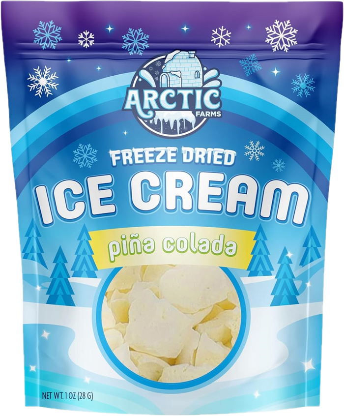 Freeze Dried Ice Cream That Does Not Melt (Bits) Pina Colada