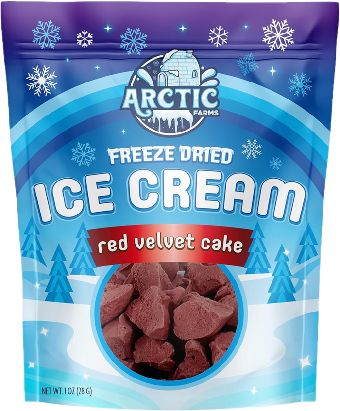 Freeze Dried Ice Cream That Does Not Melt (Bits) Red Velvet Cake