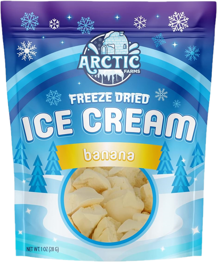 Freeze Dried Ice Cream That Does Not Melt (Bits)