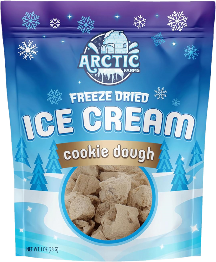 Freeze Dried Ice Cream That Does Not Melt (Bits) Cookie Dough