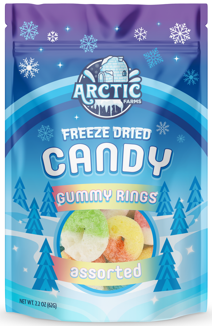 Freeze Dried Gummy Rings