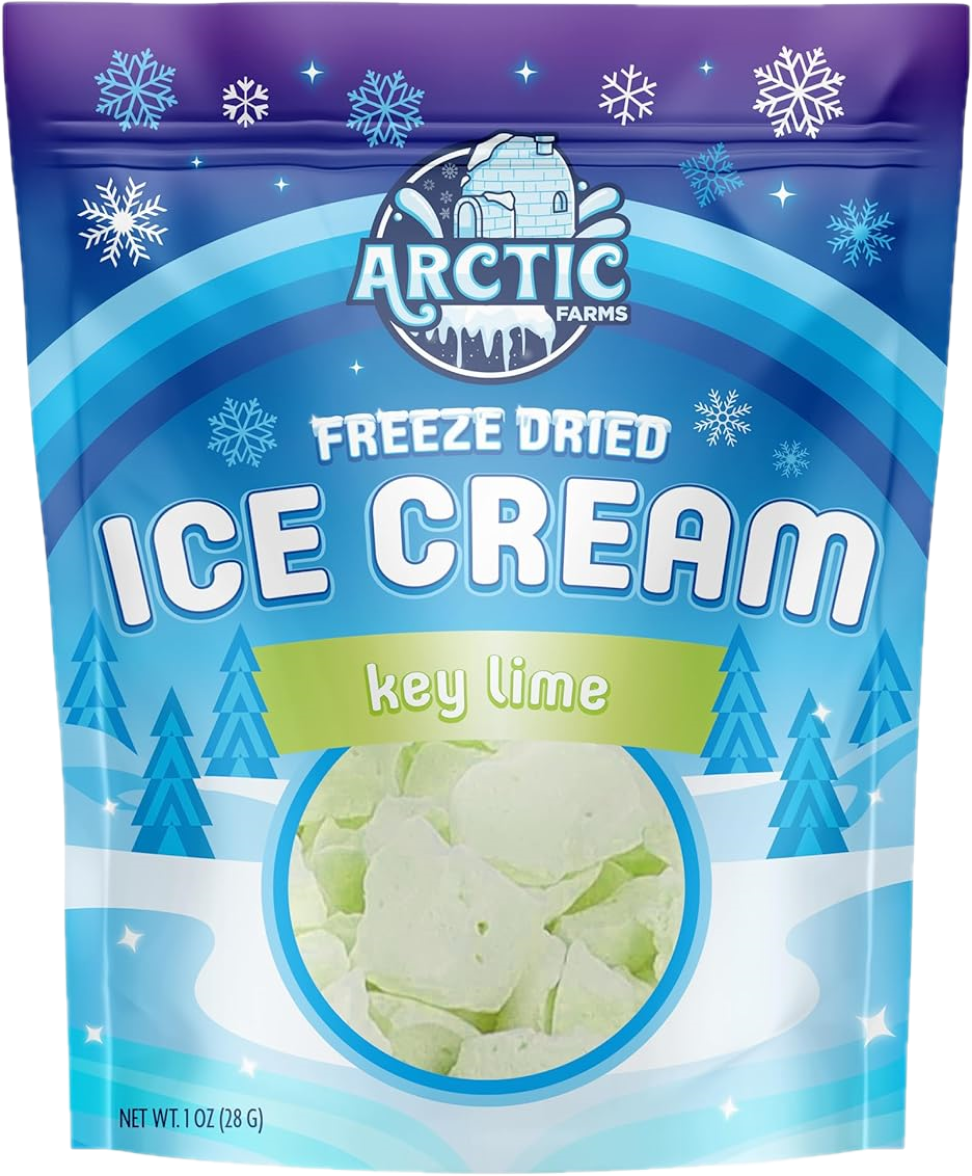 Freeze Dried Ice Cream That Does Not Melt (Bits) Key Lime