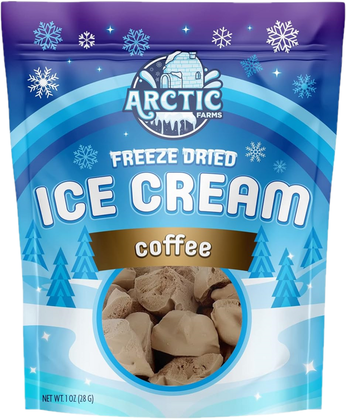 Freeze Dried Ice Cream That Does Not Melt (Bits) Coffee