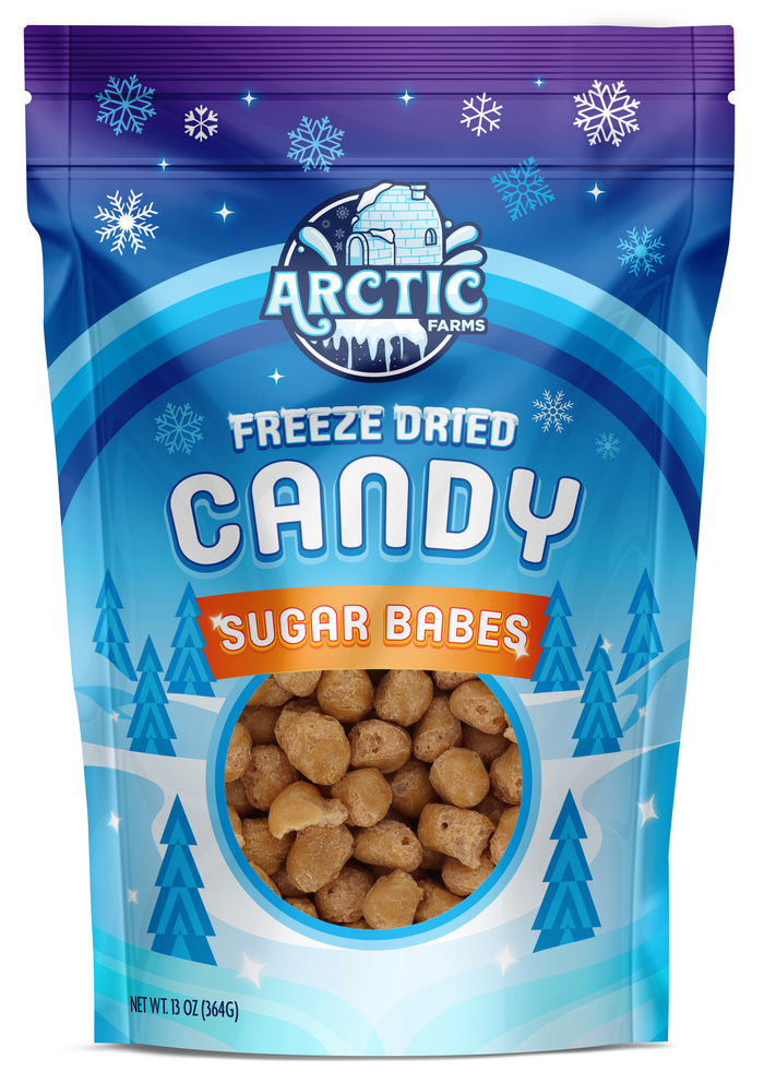 Freeze Dried Sugar Caramel Babes