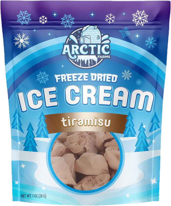 Freeze Dried Ice Cream That Does Not Melt (Bits) Tiramisu