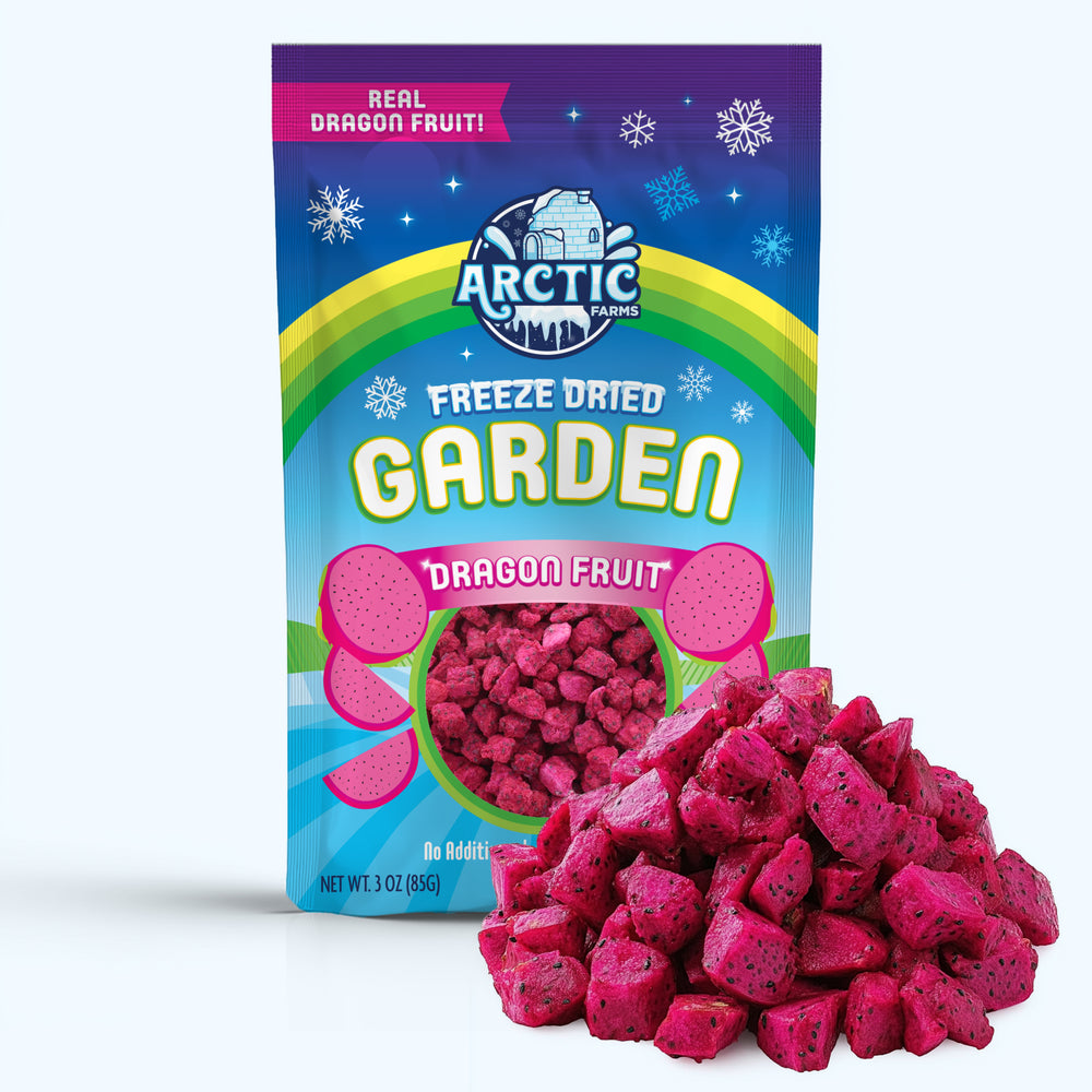 Freeze Dried Organic Dragon Fruit