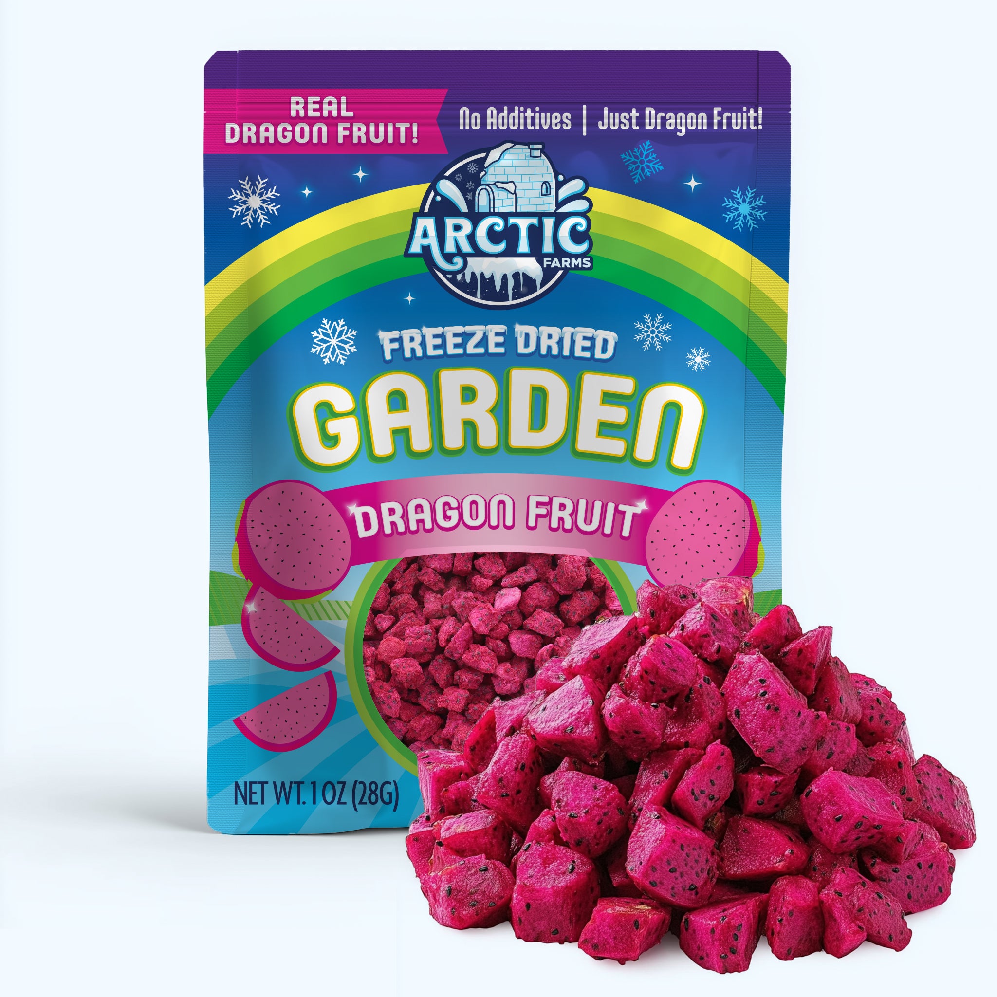 Freeze Dried Organic Red Dragon Fruit