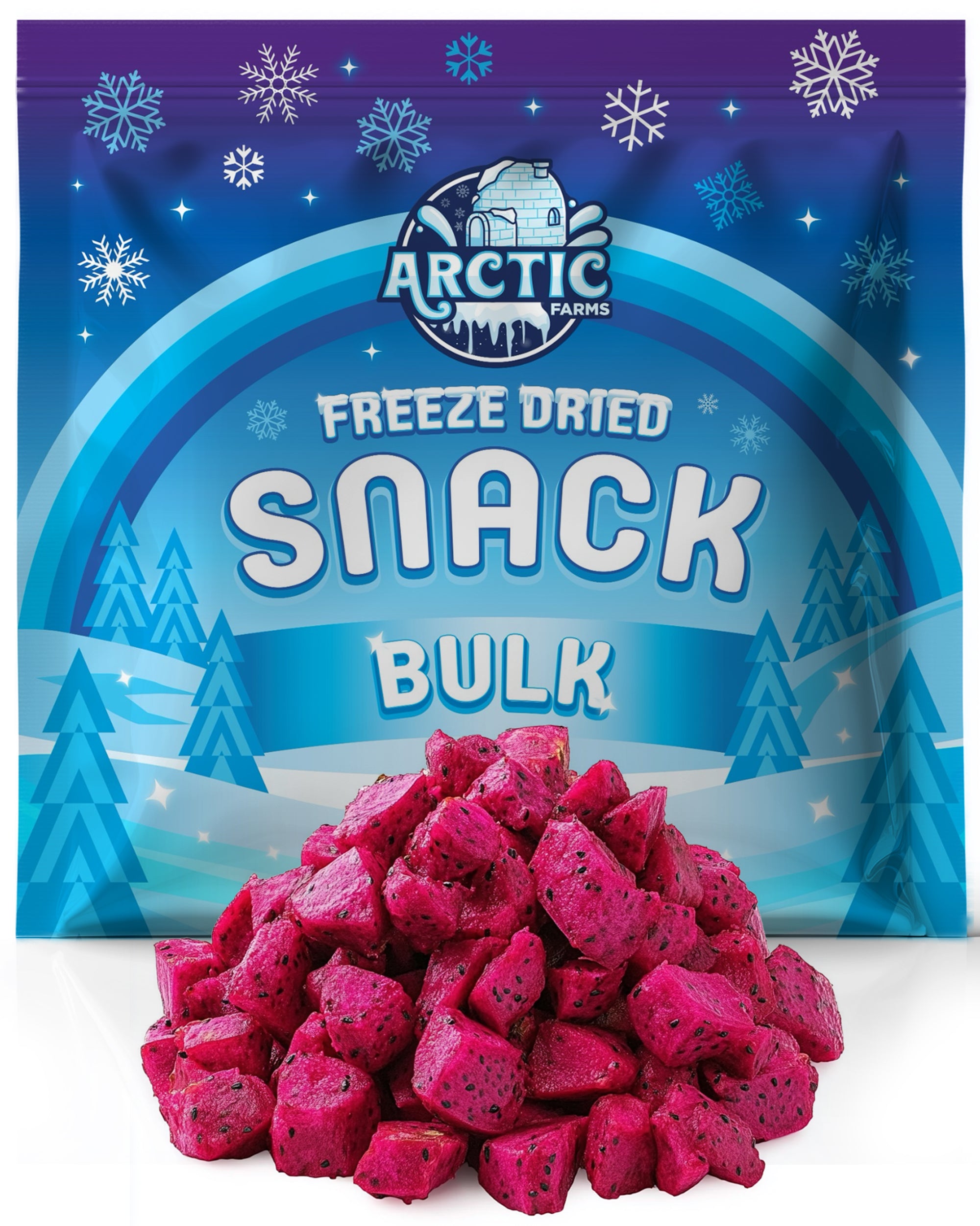 Freeze Dried Organic Red Dragon Fruit