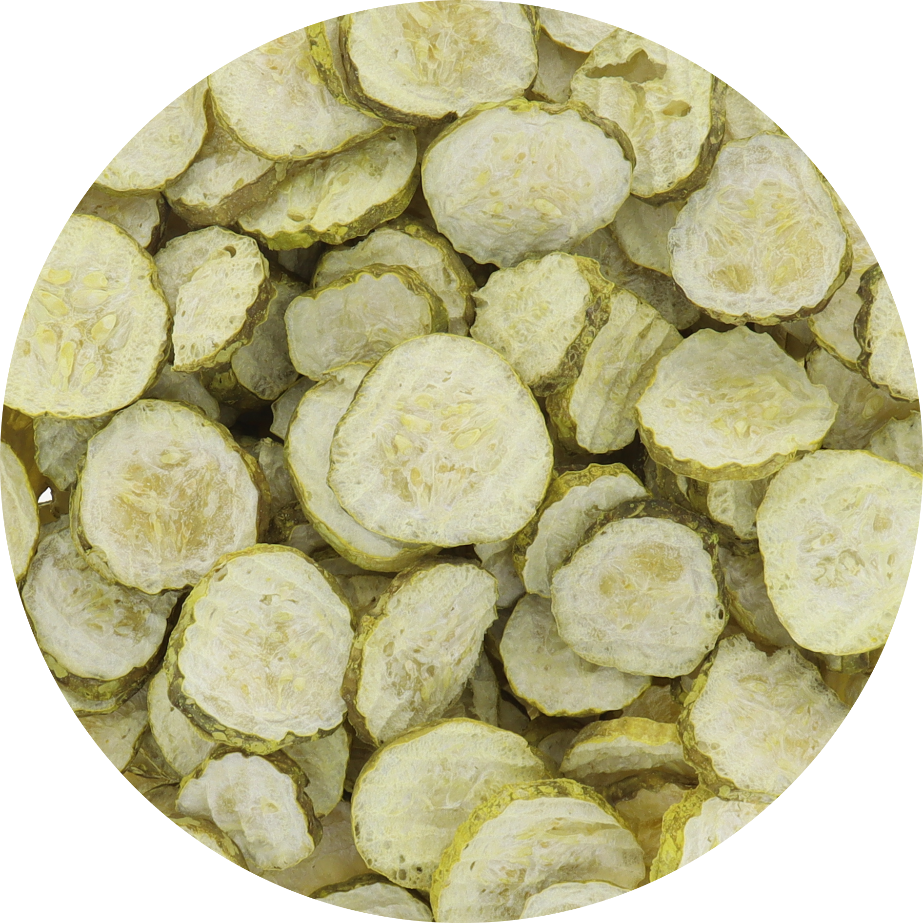 Freeze-Dried Firecracker Mild Hot Pickle Chips Freeze-Dried Firecracker Mild Hot Pickle Chips