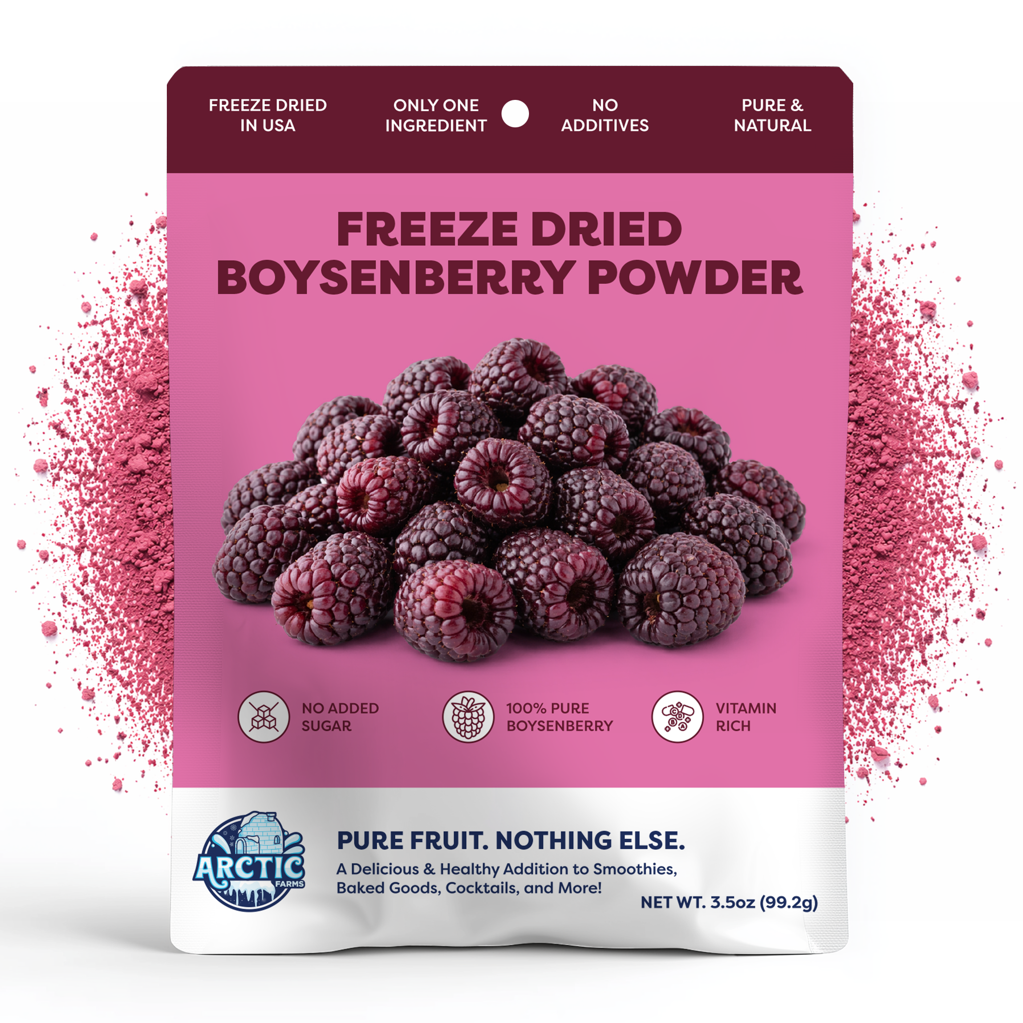 Freeze Dried Boysenberry Powder