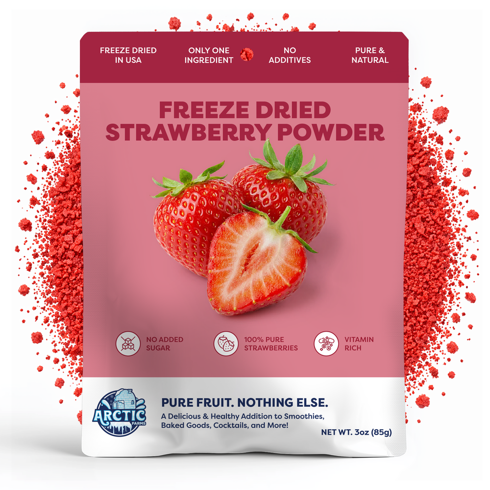 Freeze Dried Strawberry Powder — product image